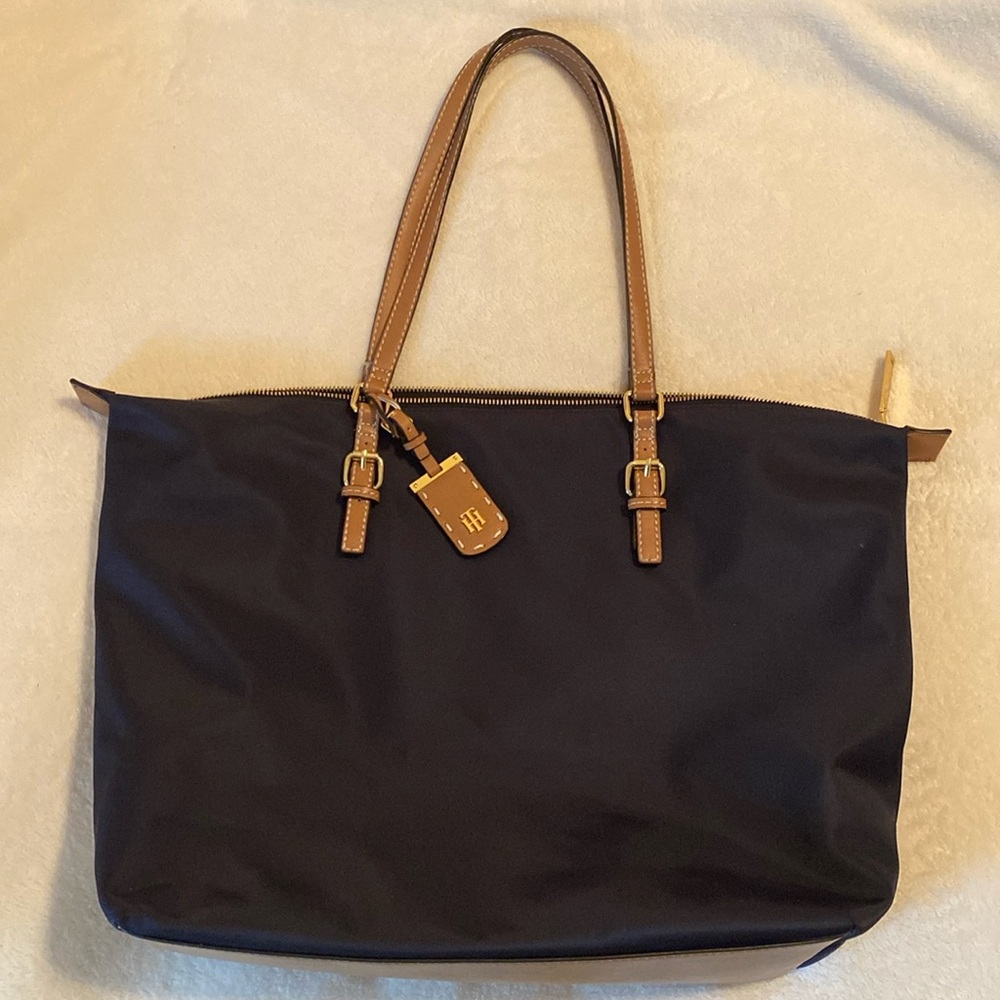 Tommy Hilfiger Navy Tote Bag